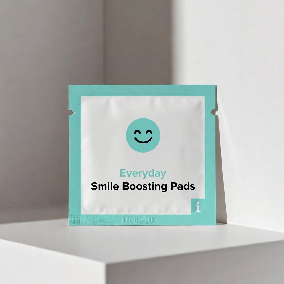 Dagelijkse glimlachversterkende pads